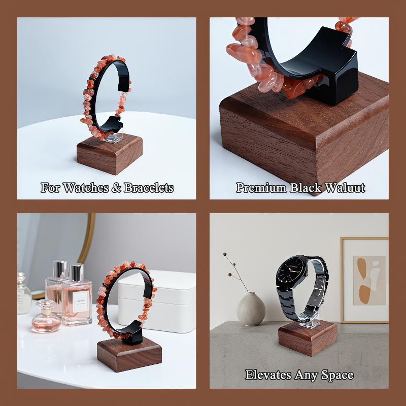 Wooden C-Shaped Watch Holder J - огляд і ціна Jewelry And Watches Inc