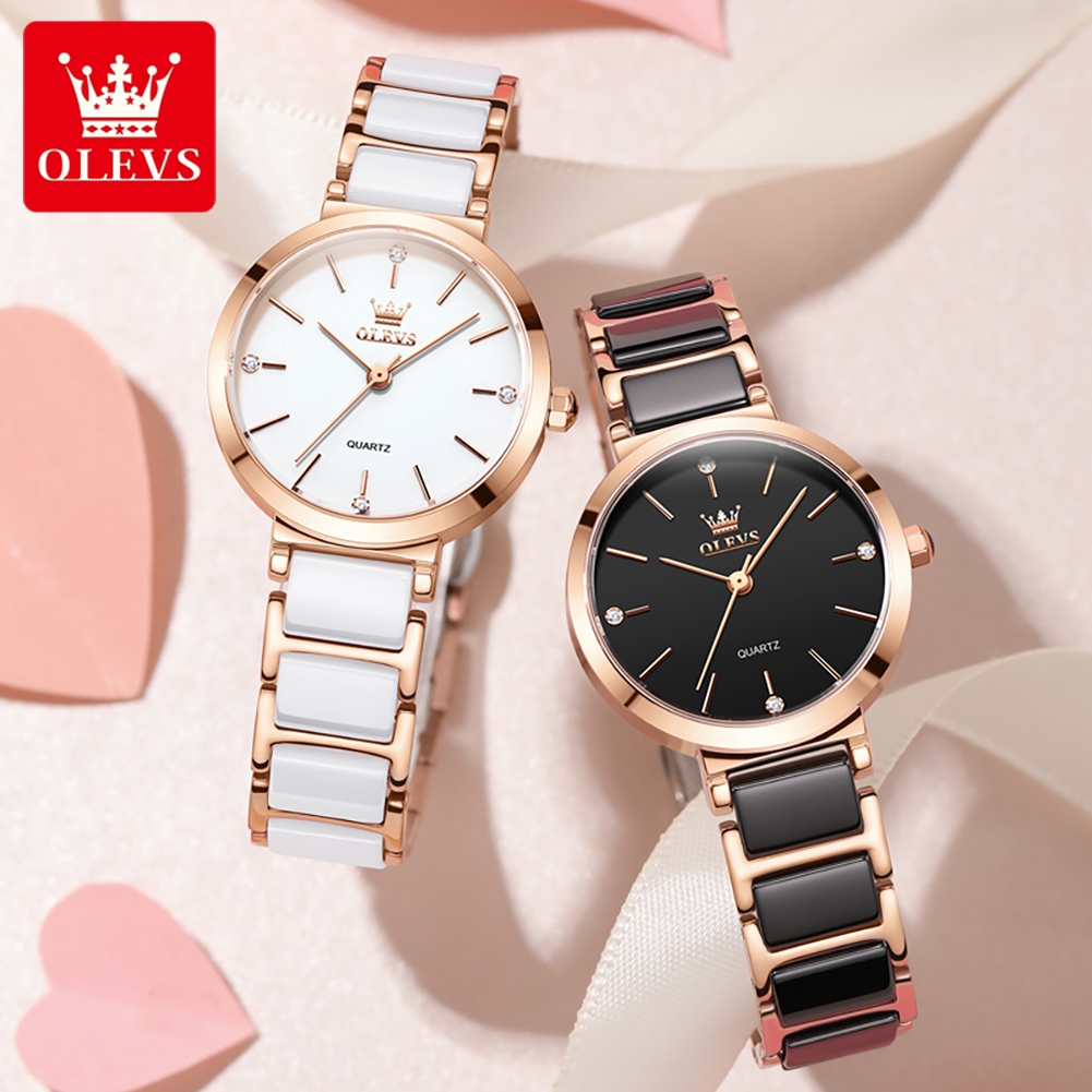 OLEVS Women Watch 5877 Luxury  - огляд і ціна Jewelry For Watches
