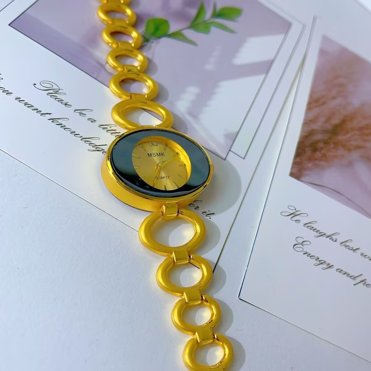 New American 24K Gold Plated W - огляд і ціна Jewelry For Watches